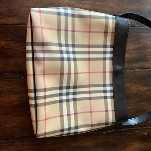 Authentic Burberry small tote
